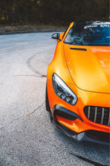 Carbon Fiber Front Lip - Mercedes Benz AMG GT/GTS.