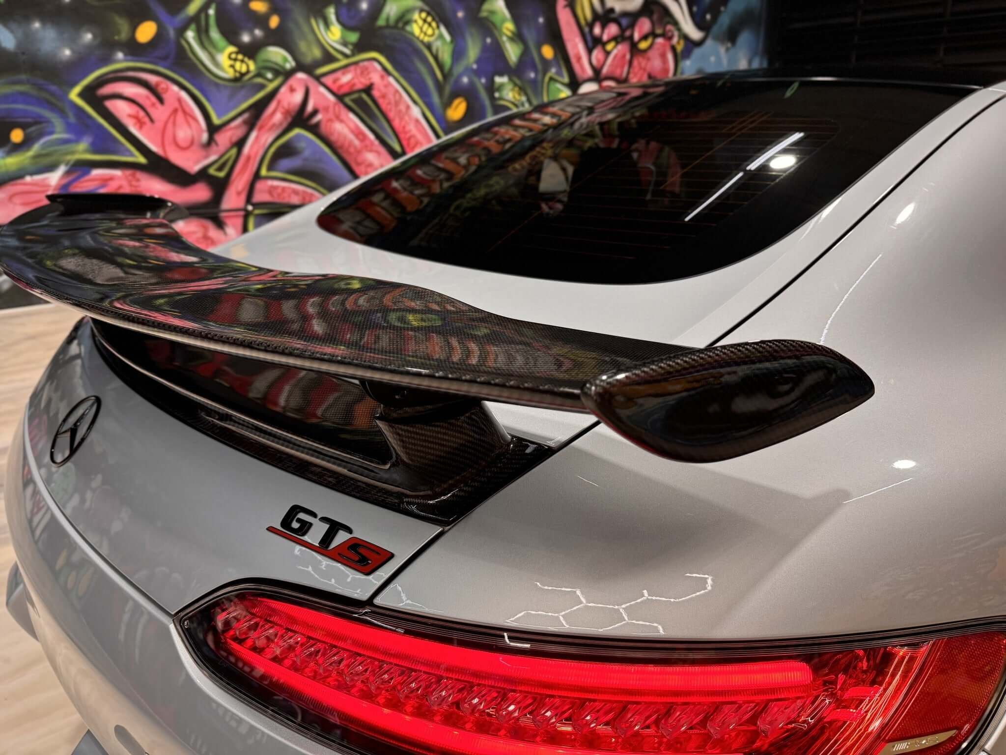 Carbon Fiber GTR Wing W/ Base Panel - Mercedes AMG GT/GTS/GTC/GTR.