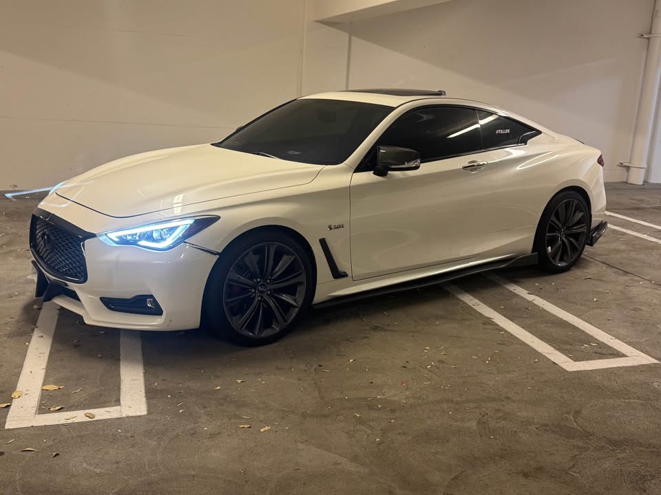 Carbon FIber Side Skirts - Infiniti Q60.