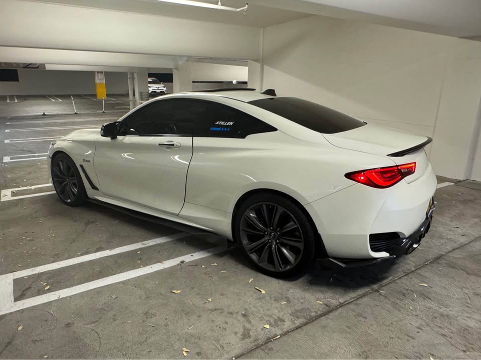 Carbon FIber Side Skirts - Infiniti Q60.