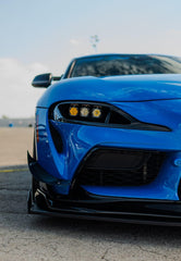 Carbon Fiber Vented HeadLight Air Duct - Toyota Supra MK5 A90 A91 GR 2019-2024.