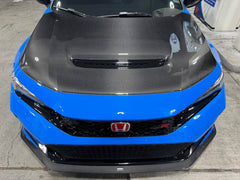 Carbon Fiber OEM Style Front Engine Hood - Honda Civic 11th TYPE R FL5.