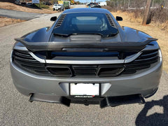 V Style Carbon Fiber Rear Wing - McLaren 650s/MP4-12c.