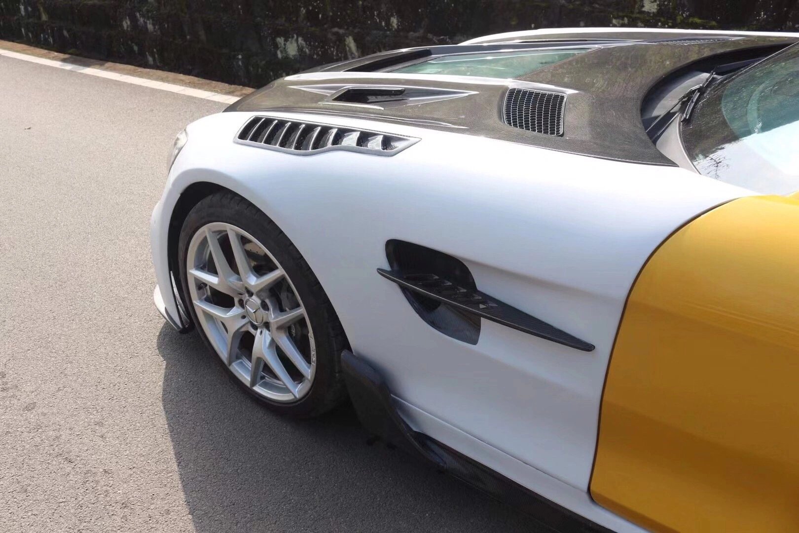 Carbon Fiber GTR Style Conversion Kit - Mercedes AMG GT/GTS.