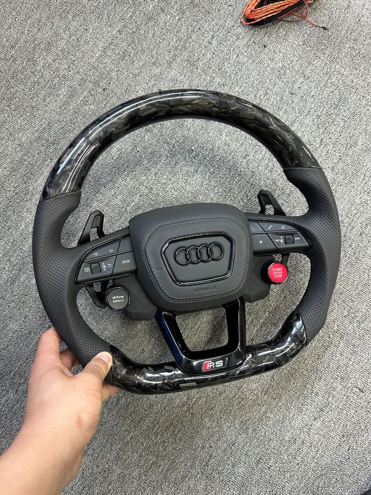 Audi RS6 / RS7 / RSQ8 Style - Full Custom Steering Wheel.