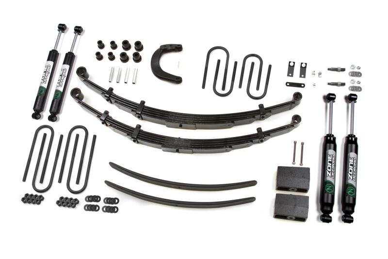 Zone Offroad 88-91 Chevy 1/2 Ton SUV 6 in Suspension Lift