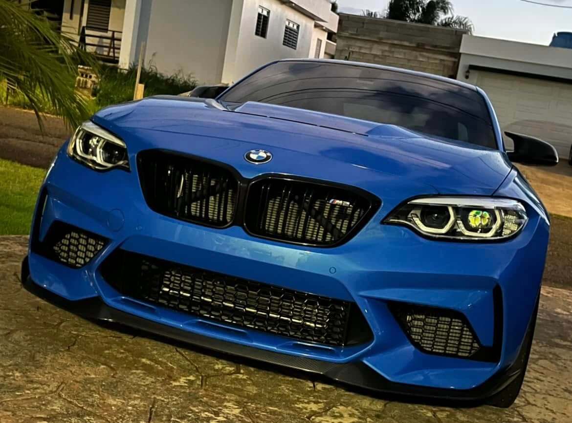 CS style Carbon Fiber Front Lip - BMW F87 M2 Competition / Base M2.