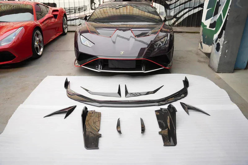 Prepreg Carbon Fiber Aerodynamic Body Kit - Lamborghini Huracan STO.