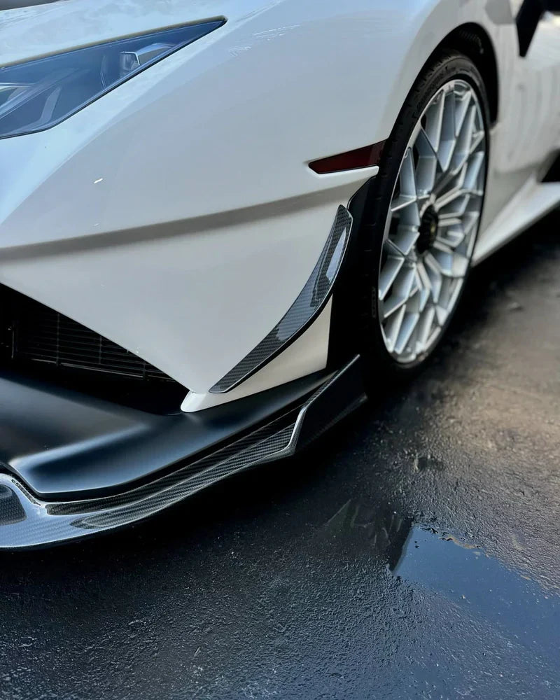 Carbon Fiber Front Canards - Lamborghini Huracan STO.