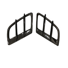 Carbon Fiber Engine Hood Vent Trim Set - Mercedes AMG GT 2015-2022.