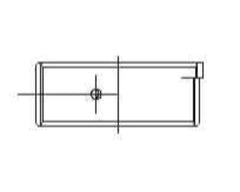 ACL Honda Acura B17A1/B18A1/B18B1 0.50mm Oversized Rod Bearing Set.