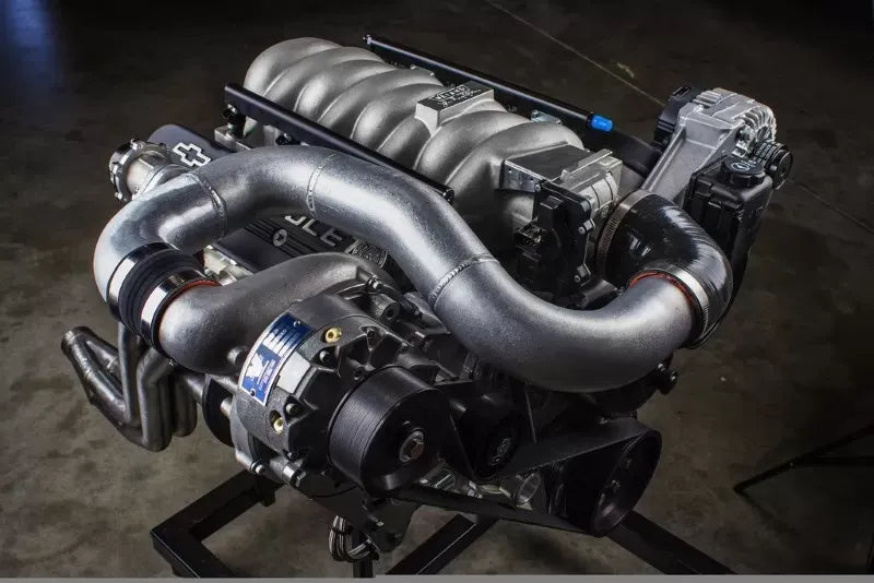 Vortech Carb GM LS-Swap Satin Supercharger System w/ V-3 Si Trim Chevrolet Corvette FEAD C5|C6 97-13