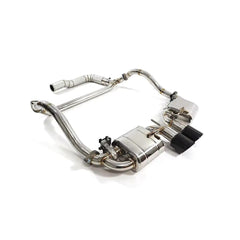 Full Equal Length Length Exhaust ( SS304 )- 2016+  Porsche Cayman Boxster 718 982 2.0T 2.5T.