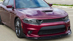 Carbon Fiber Front Bumper Lip -  15-24 Dodge Charger SRT R/T.