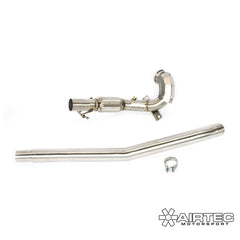 AIRTEC Motorsport De-Cat Downpipe & Centre Section for Golf R Mk7 & 7.5.