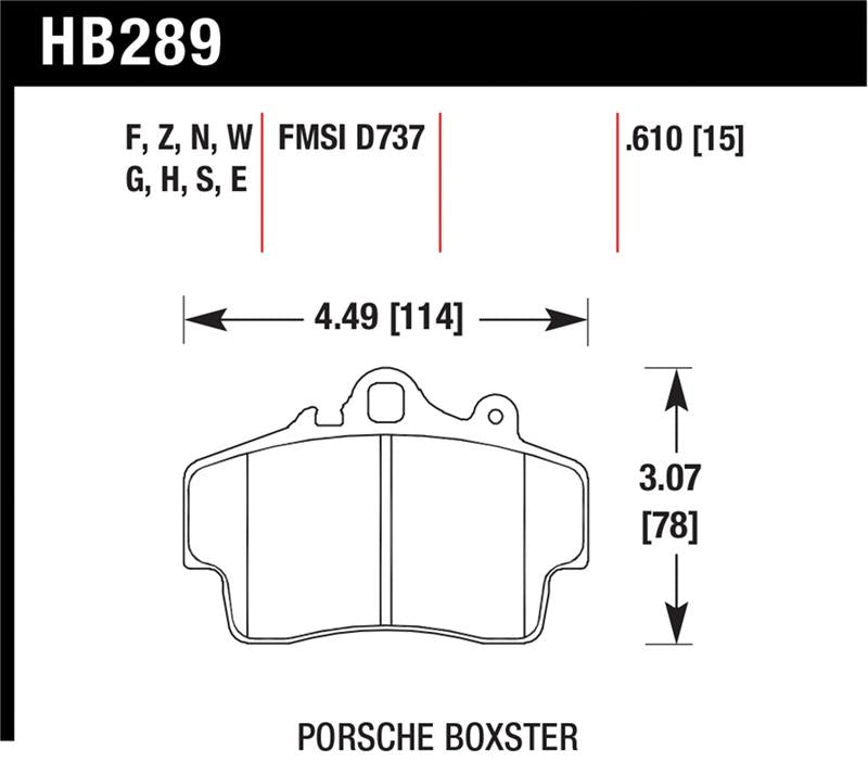 Hawk HP+ Street Brake Pads