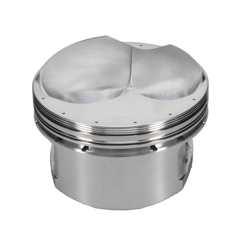 JE Pistons Chevrolet Small Block 4.155in Bore 1.335in CH 14.50CC Dome Piston Kit (Set of 8)