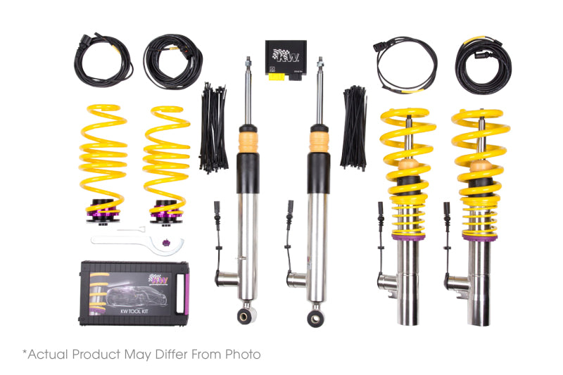 KW Coilover Kit DDC ECU 08+ A4, S4 (8K/B8) 4Dr Quattro all engines w/o Electronic Dampening Control
