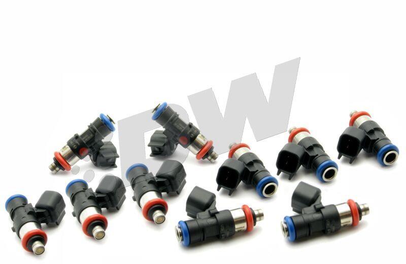DeatschWerks 03-06 Dodge Viper (Drop In) / 92-02 Viper (Top Feed Only) 50lb Injectors - Set of 10