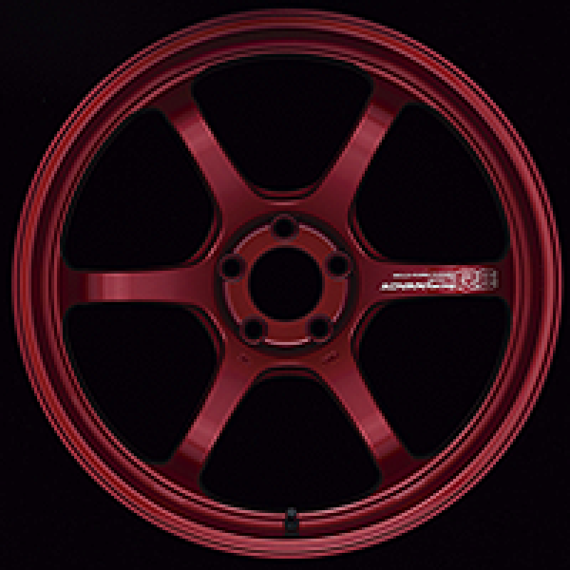 Advan R6 20x11 +15mm 5x114.3 Racing Candy Red Wheel