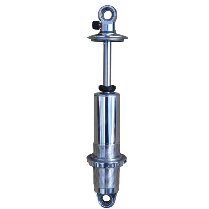 Ridetech Polished HQ Coilover Shock Single Adjustable 5.2in Stroke / 2in Stud Mount - Single
