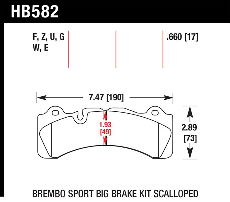 Hawk DTC-70 Compound Brake Pads