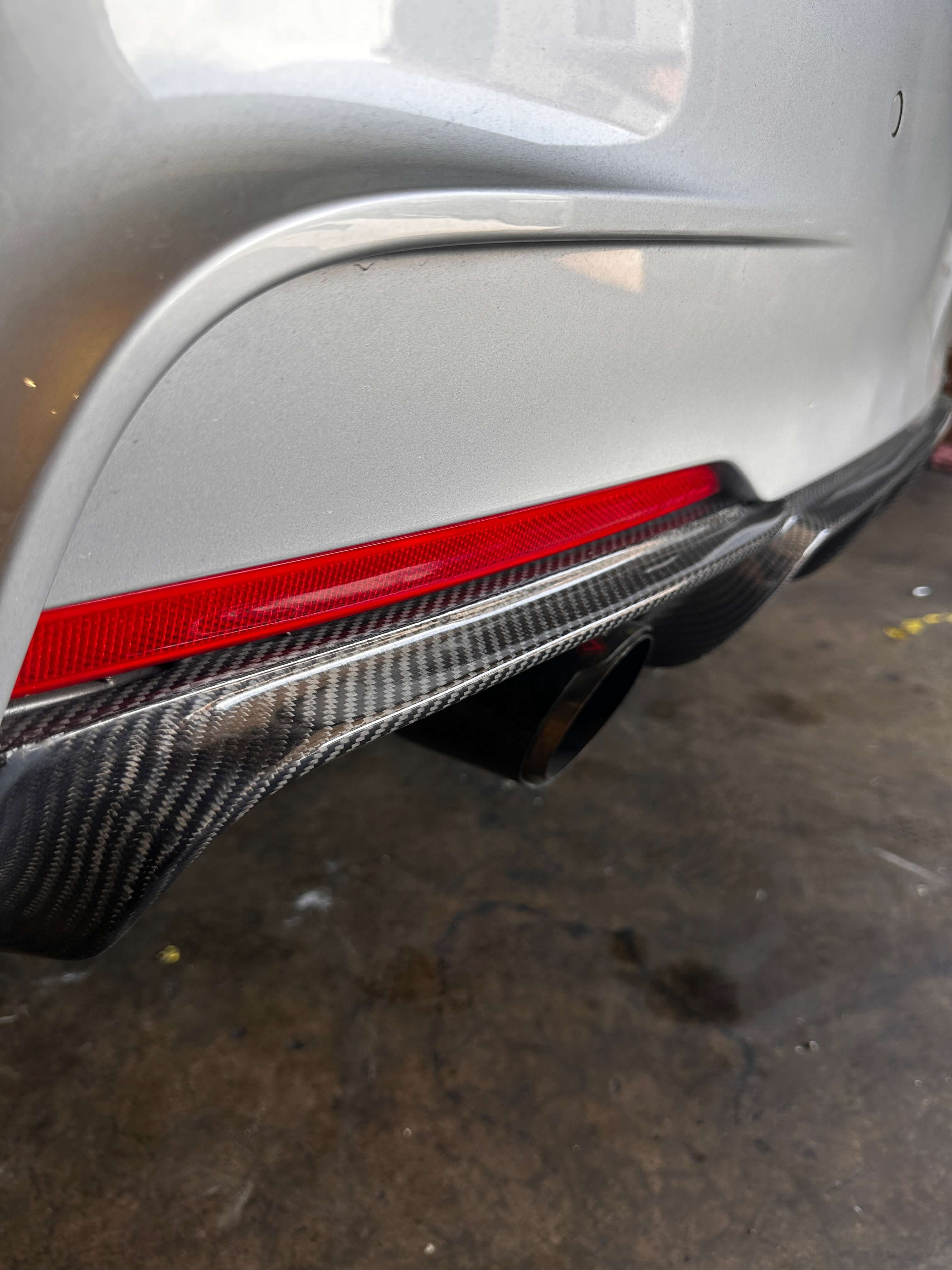 M Performance Carbon Fiber Rear Diffuser - BMW F30 3 Series.