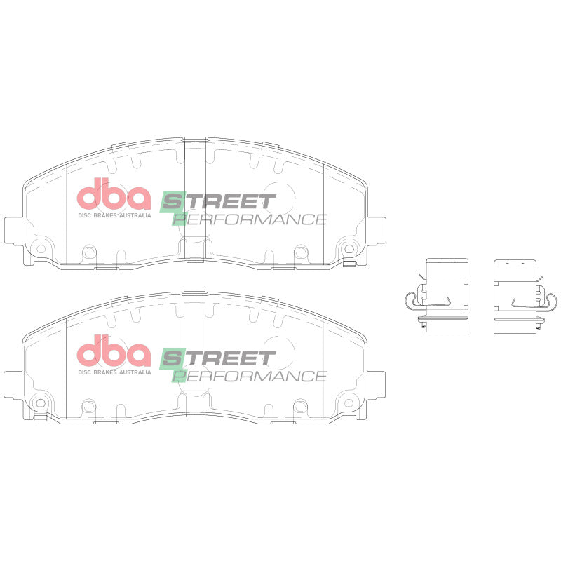 DBA 20-25 Jeep Gladiator Sport Front SP Performance Brake Pads
