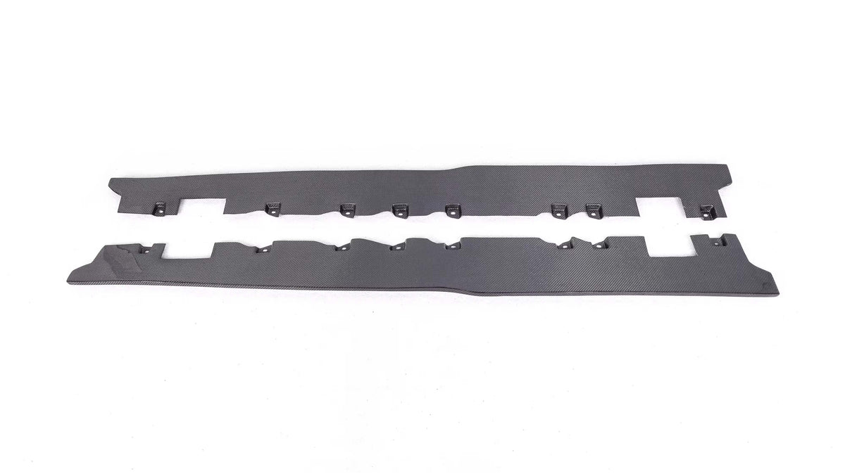 Carbon Fiber TCI Side Skirt extension Set  - Toyota Supra A90.