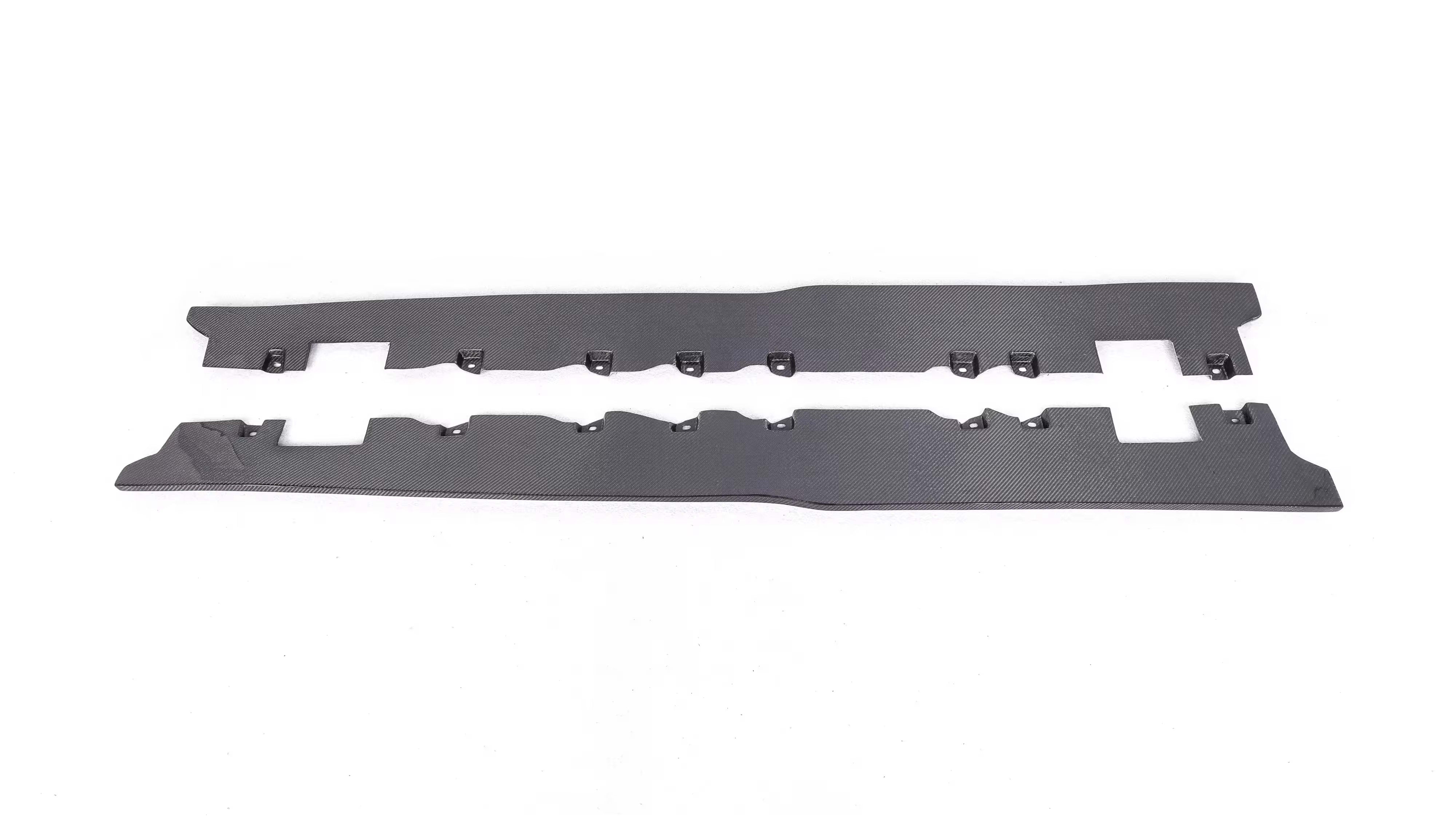 Carbon Fiber TCI Side Skirt extension Set  - Toyota Supra A90.