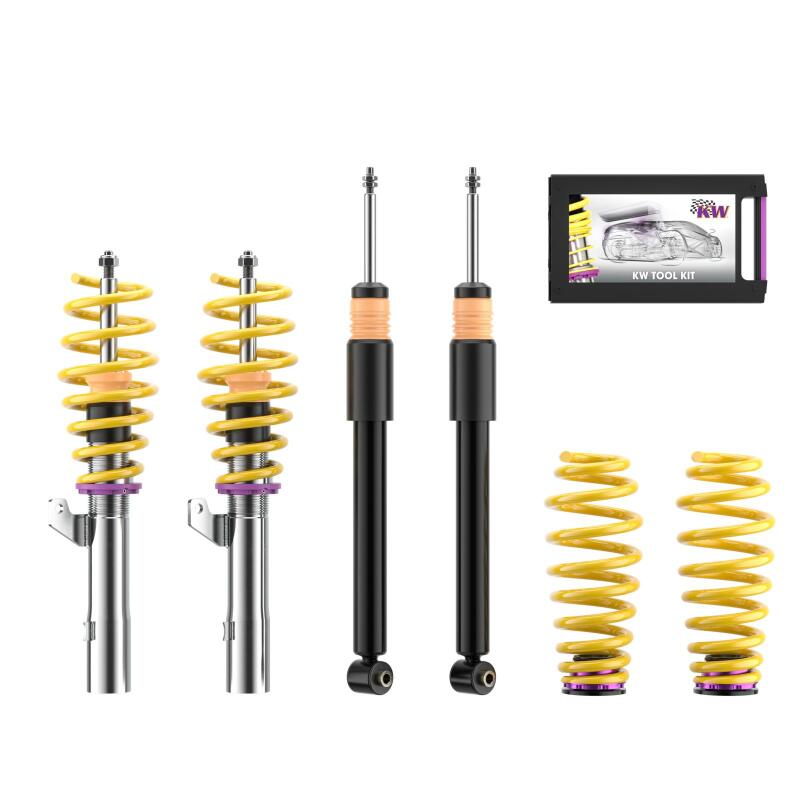 KW Coilover Kit V2 VW Passat (B5; B5.5; 3B; 3BG) Sedan + Wagon; Syncro/4motion; all engines