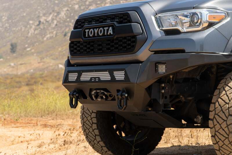 DV8 Offroad 16-23 Toyota Tacoma MTO Series Winch Front Bumper