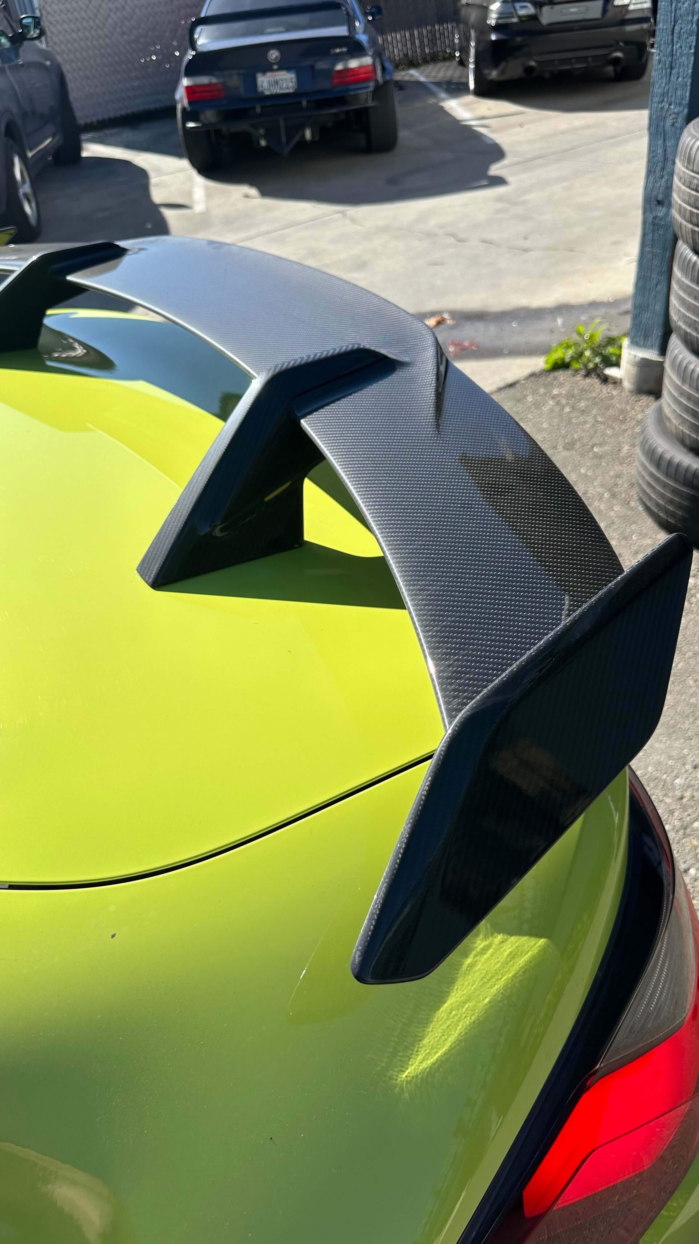 M Performance Style Carbon Rear Spoiler wing - BMW.