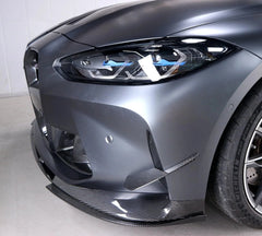 3D Style Dry Carbon Fiber Front Lip w/ Installed by OEM Mounting points - BMW G80 M3 & G82 / G83 M4.