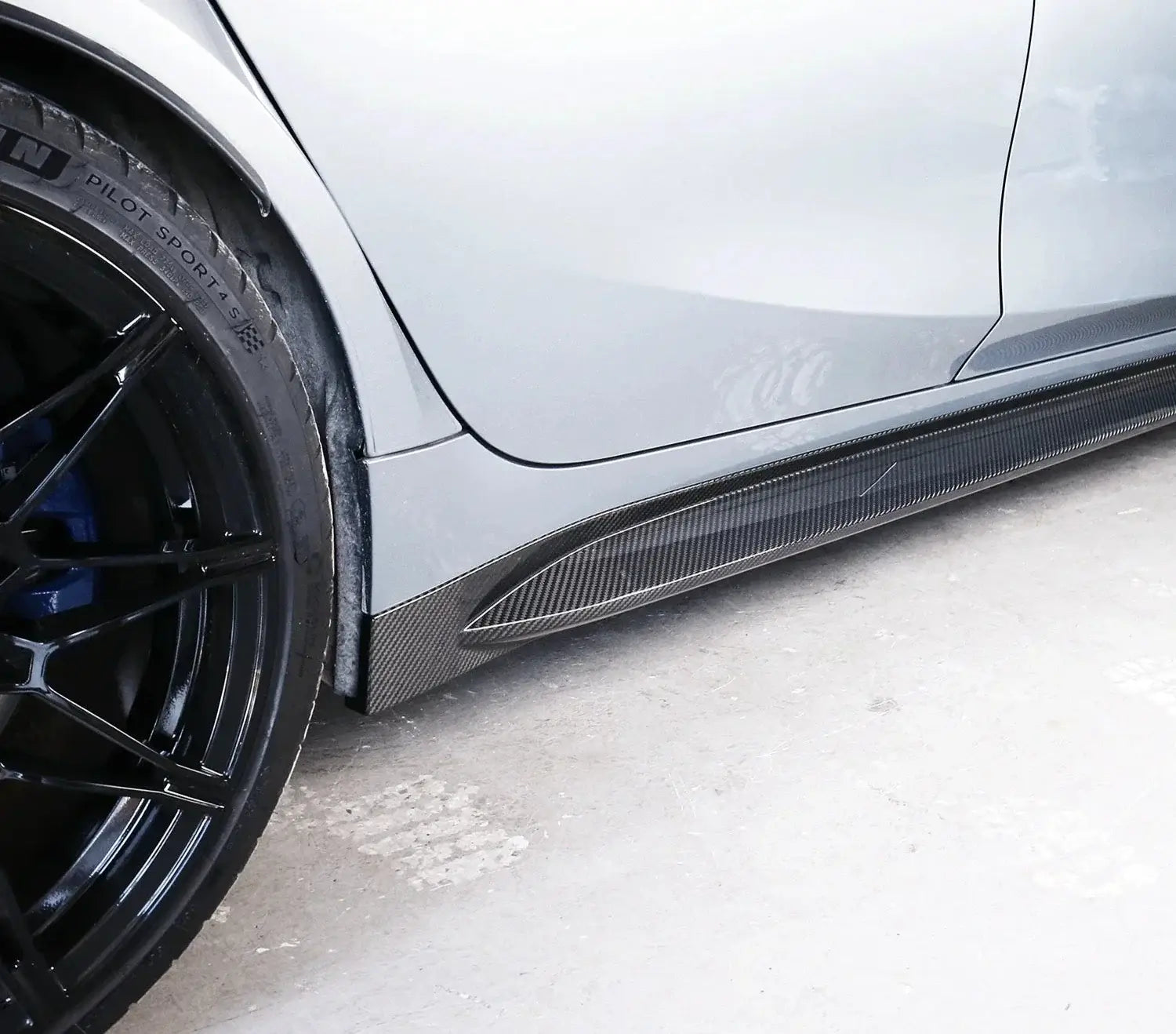 OEM Style Dry Carbon Fiber Side Skirts - BMW G80 M3 & G82 / G83 M4.