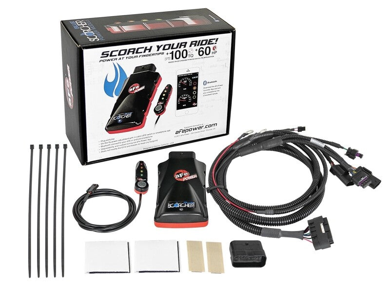 aFe Scorcher Blue Module 22-25 Ford Bronco Raptor Bluetooth Capable Power Module