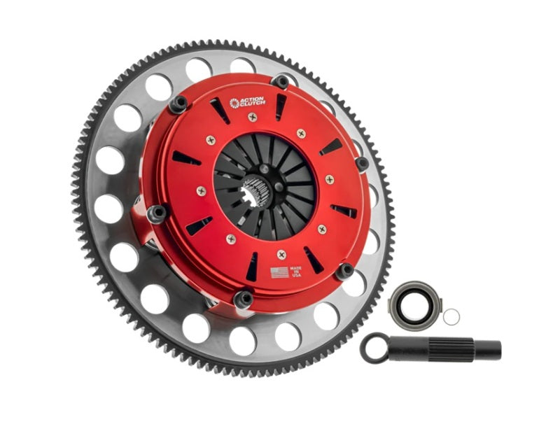 Action Clutch 94-97 Honda Civic Del Sol Si 1.6L DOHC (B16A3) 7.25in Triple Disc Clutch w/Chromoly FW