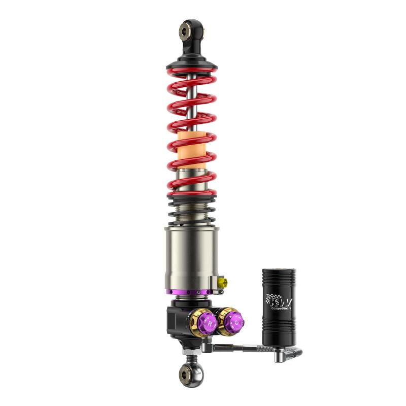 KW 04-05 Porsche Carrera GT Special Edition HLS4 V5 Coilover Kit w/ Red & Blue Springs