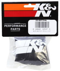 K&N PreCharger Air Filter Wrap Black Universal 4in. Height 4in. Inside Diameter