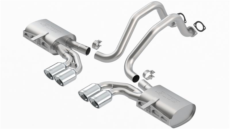 Borla 97-04 Chevrolet Corvette 5.7L 8cyl S-Type SS Catback Exhaust