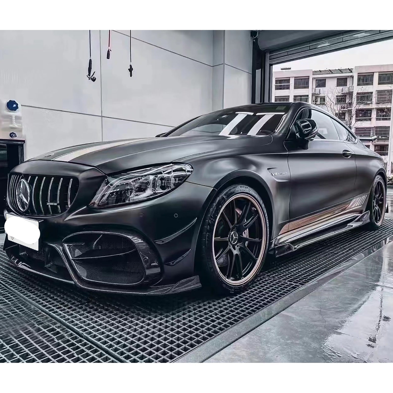 Carbon Fiber IMP Style Body Kit - Mercedes C63 Coupe AMG.