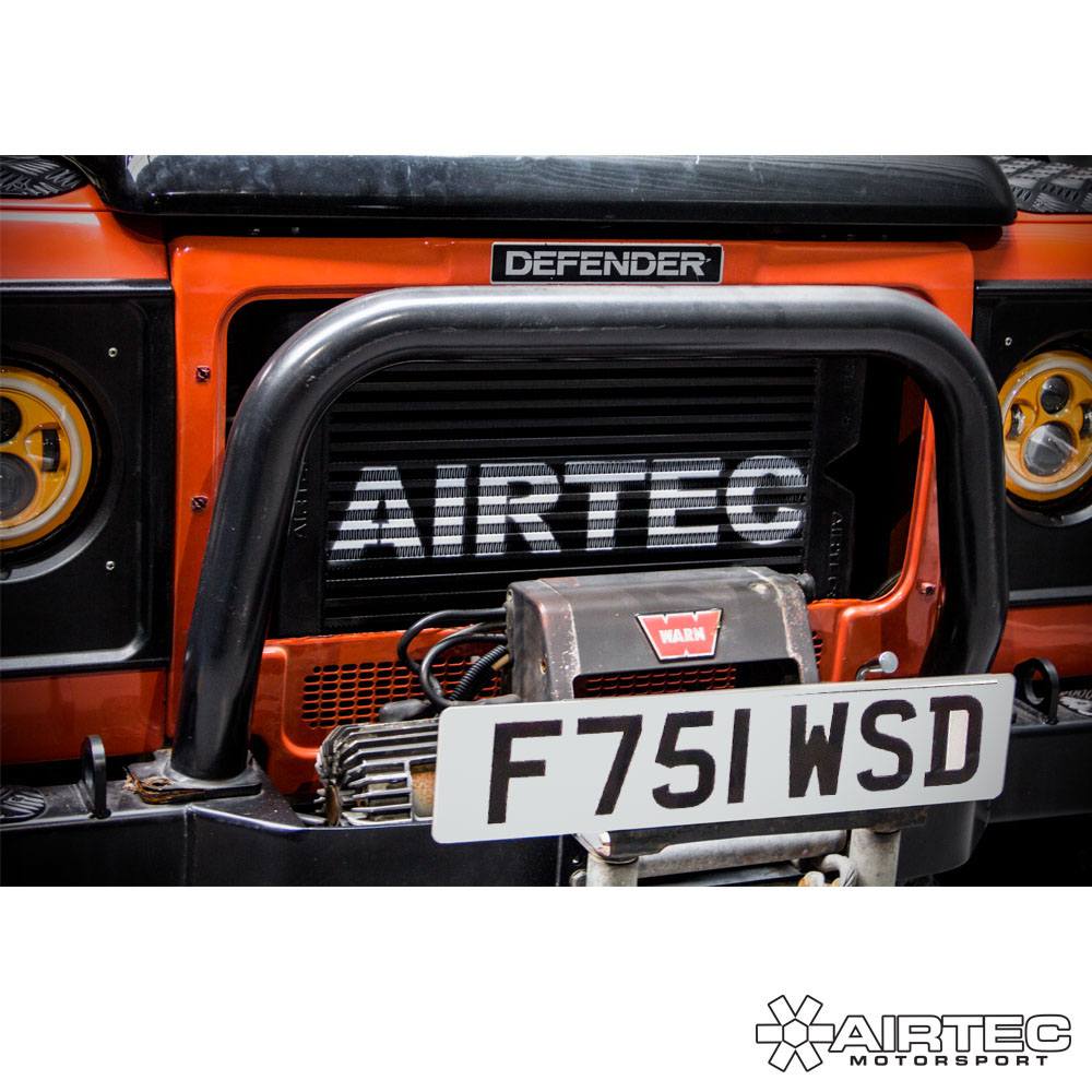 AIRTEC Motorsport Front Mount Intercooler Upgrade for Land Rover Defender 300.