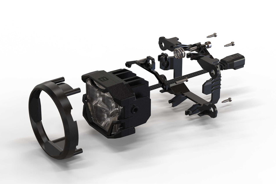 Morimoto 4Banger Fog Brackets: Type S (Set)