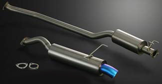 J's Racing Titanium Exhaust FX-PRO 60RS - Acura Integra DC2 94-01