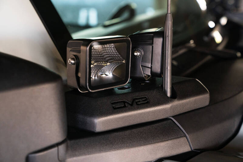 DV8 Offroad 21-22 Ford Bronco A-Pillar Pod Light Mounts
