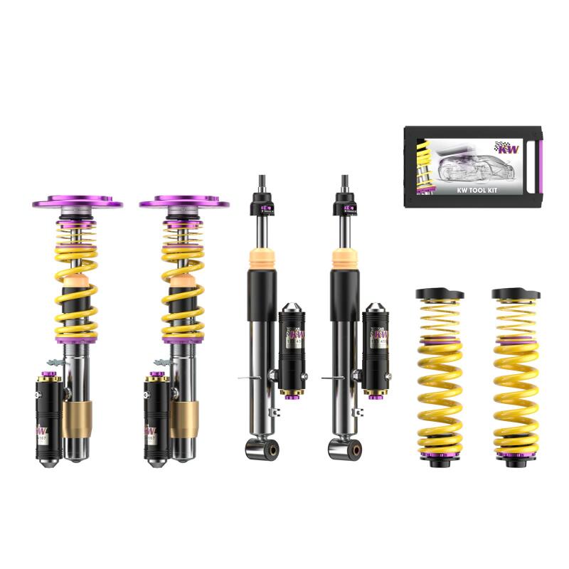 KW Porsche Turbo Coupe Convertible w/ PDCC Clubsport Coilover Kit 3-Way