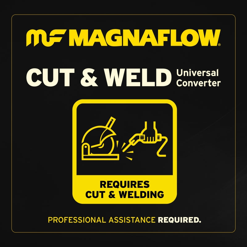 MagnaFlow 4in Spun Universal Catalytic Converter