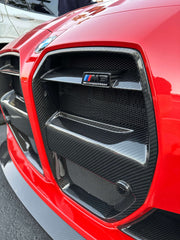 VR Style Carbon Fiber Front Grilles - BMW G80 M3 & G82 / G83 M4.