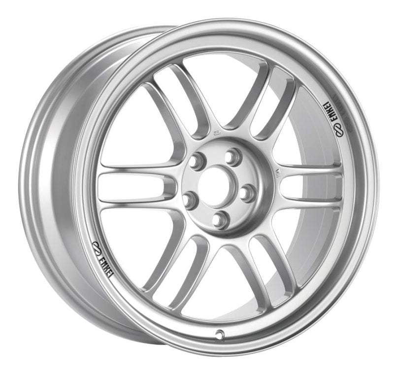 Enkei RPF1 19x9.5 5x114.3 42mm Offset 73mm Bore Silver Wheel RX8