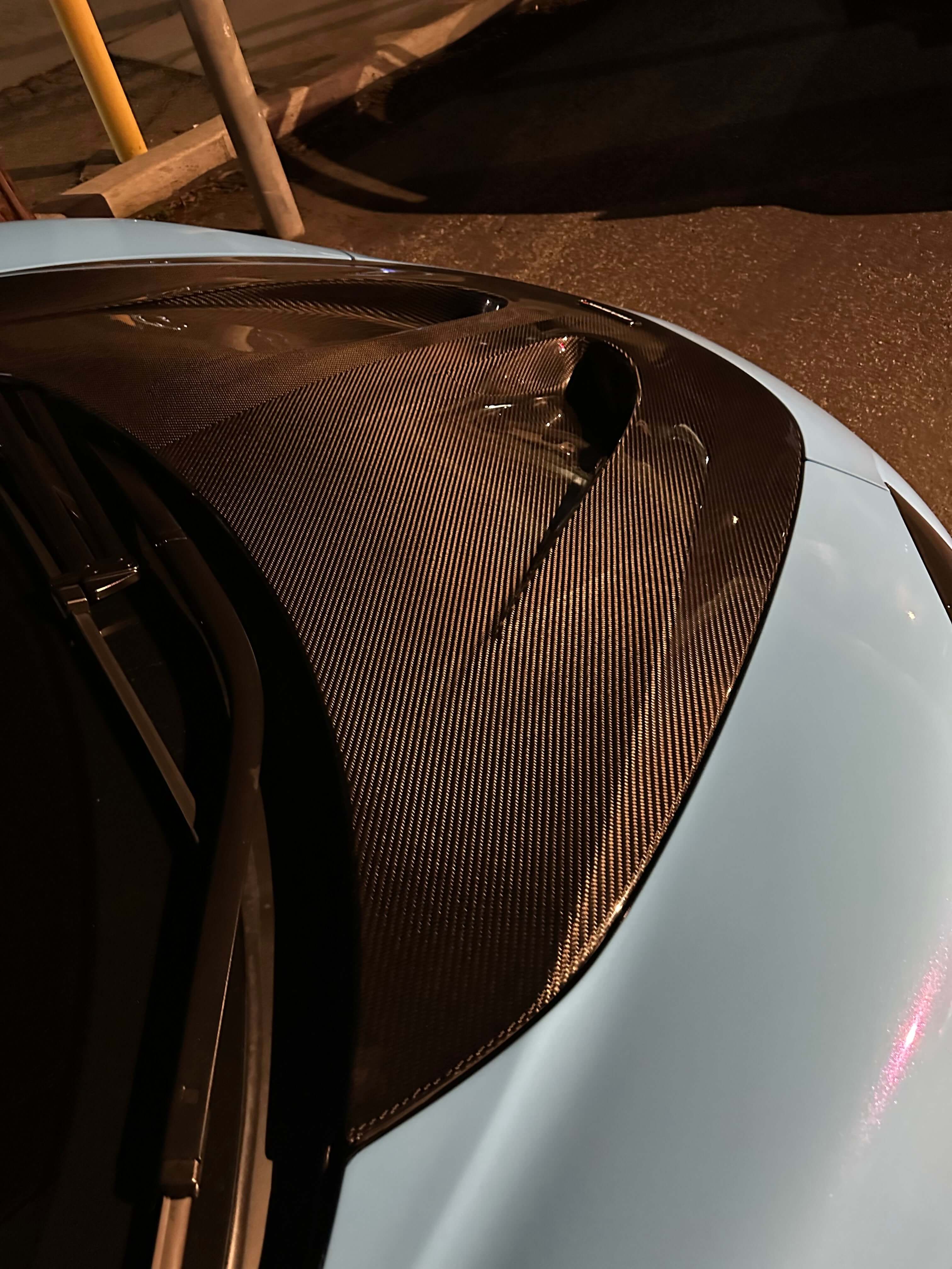 P1 Style Carbon Fiber Vented Hood Bonnet - McLaren 570s/570GT/540C/600LT.